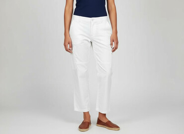 krótkie spodenki damskie bojówki: 3/4 Trousers for women, size M