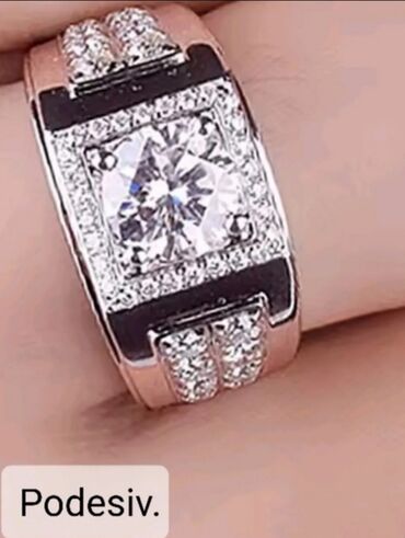 Prstenje: Muški prsten, Materijal: Hirurški čelik, Cirkon na lalafo.rs — 6 Prstenje: Muški prsten, Materijal: Hirurški čelik, Cirkon — 6