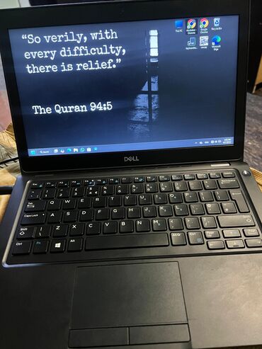 ноутбук 7 поколения: Ноутбук, Dell, 8 ГБ ОЭТ, Intel Core i5, 12.3 ", Татаал эмес тапшырмалар үчүн, эс тутум SSD