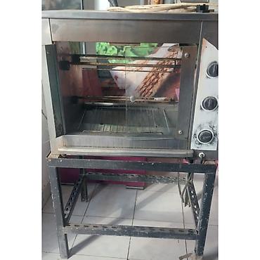 barbeku manqal: Qril aparati 350 azn.3 șișlidir.unvan xocahesen (Gulu) — 1