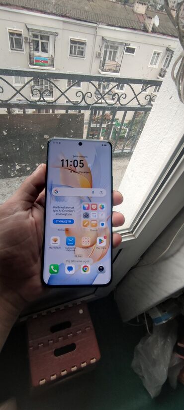 honur 90: Honor 90, 256 GB, rəng - Qara, Sensor, Barmaq izi, İki sim kartlı