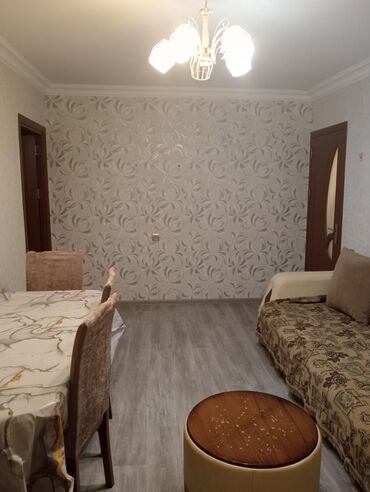 Uzunmüddətli kirayə mənzillər: 1 mkr 5 nömrəli məktəbin bazarın yanı 5/3 2otaqlı remontlu əşyalı 380 — 5