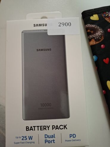 внешний аккумулятор: Новый запечатанный!!! Внешний аккумулятор Samsung емкостью 10000 мАч