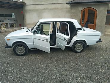 VAZ (LADA): Model: VAZ 2106 (klassik “altılı”) Kuzov rəngi: ağ Kuzov: sedan, xrom — 17