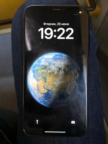 чехол на iphone xr: IPhone Xr, Колдонулган, 64 ГБ, Кара, Каптама, 79 %