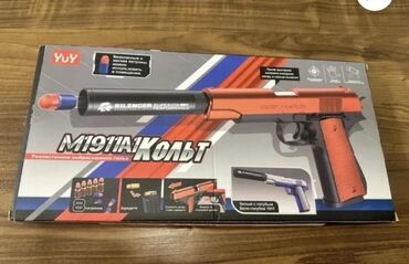Oyuncaqlar: M1911A “Kol’t” uşaq oyun tapançası seti - Model: M1911A stilində