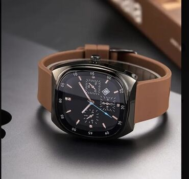 прогулочные коляски geoby c409: Kvars mexanizimli kişi qol saatı - Korpus: parlaq qara tonlarda