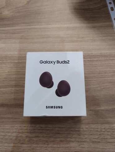 Səs gücləndiriciləri: Yeni Simsiz (Bluetooth) Qulaqcıqlar, Samsung, rəng - Ağ