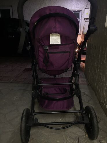 продаю коляску детскую: Коляска, цвет - Фиолетовый