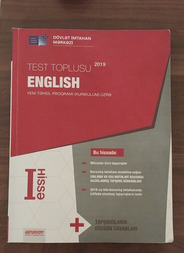 kaspi ingilis dili test banki cavabları: İngilis dili test toplusu 2019