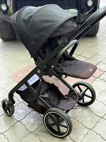 коляска sybex: Коляска, Cybex, цвет - Черный, Б/у, Самовывоз — 1