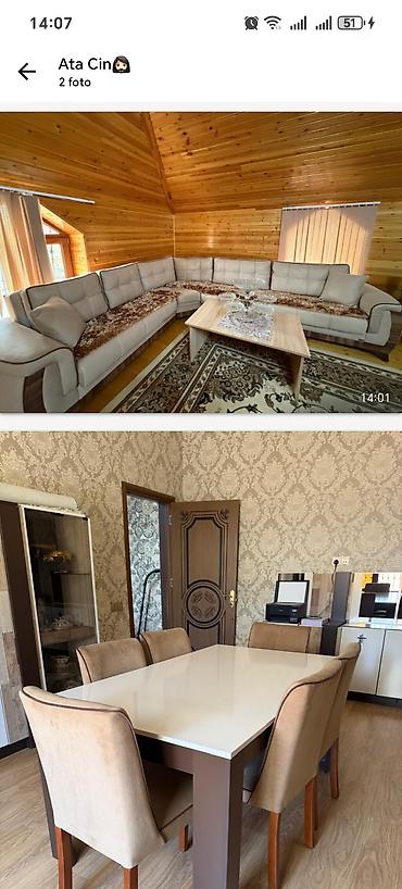 masalar ve stullar: İşlənmiş, Künc divan, Qonaq otağı üçün, Açılmayan — 1