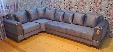 Divanlar: Tac Mebel künc divanları – şəxsi modellər - Elegant dizaynlı L — 43