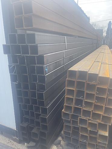 4x4 profil: Kvadrat, Dəmir Profil, şveller, 40x40 mm, Qalınlıq: 3 mm, Yeni, Pulsuz çatdırılma, Ödənişli çatdırılma, Rayonlara çatdırılma — 2