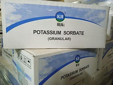 Өнөр жай химиясы: Сорбат калия гранулированный оптом в Бишкеке Описание: - Пищевой — 2