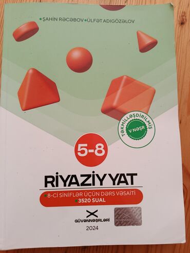 Testlər: Riyaziyyat 8-ci sinif, 2024 il