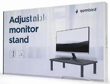Druga oprema za računare i laptopove: Gembird podesivo postolje za monitor - Podesiva visina: 100 / 120 / — 17