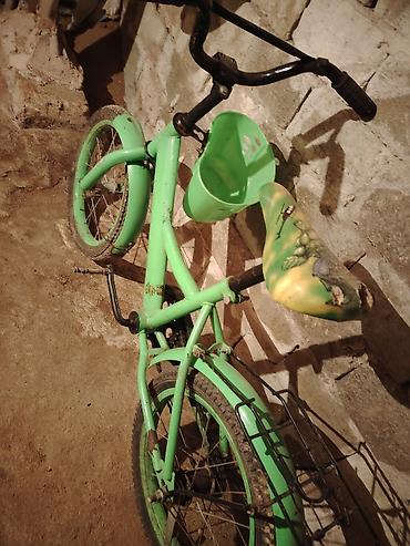 teker velosiped: Uşaq velosipedi – Desna, 16" təkər - Rəng: açıq yaşıl, qara — 1