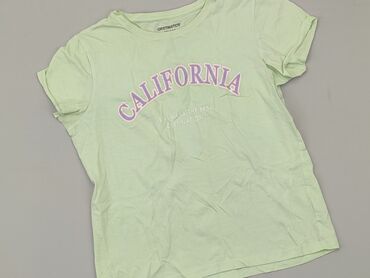 koszulka zielona: T-shirt, Destination, 14 years, 158-164 cm, condition - Good