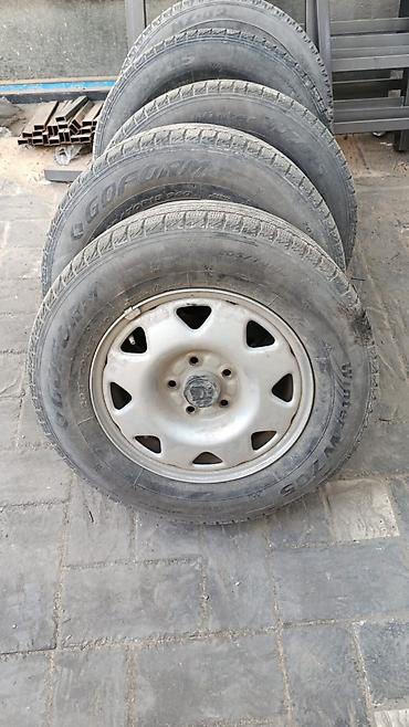 5 115: Колеса в сборе R 15, Зима, Б/у, 1 шт, Легковые, Литые, отверстий - 5 — 5