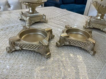 Digər dəstlər və servizlər: Klassik üslubda dekorativ süfrə/garnitur dəsti - Rəng: şampan-ağ və — 4