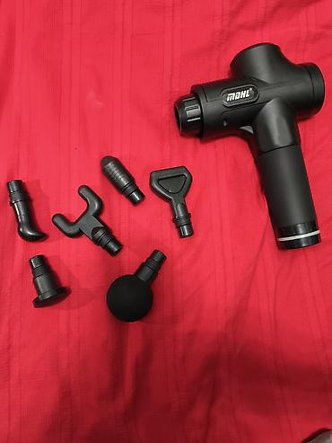 массажер massage gun: Массажный пистолет MAHL с LED-дисплеем в кейсе - Тип: перкуссионный — 5
