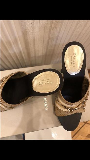 gucci ayaqqabı: Gucci qadın sandaleti – orijinal italyan istehsalı - Model: Gucci — 4
