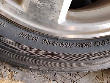 60: Литой диск Honda с шиной Bridgestone - Диск: оригинальный литой, 5 — 2