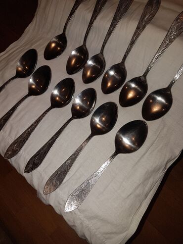 Qaşıqlar: Xörək qaşığı. Nerj. 12 ədəd. Rusiya istehsalı. Qiyməti - 45 manat -da lalafo.az — 8 Qaşıqlar: Xörək qaşığı. Nerj. 12 ədəd. Rusiya istehsalı. Qiyməti - 45 manat — 8