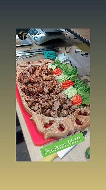 Баранина: Ассорти шашлыков на мангале - Богатое мясное ассорти, приготовленное — 8