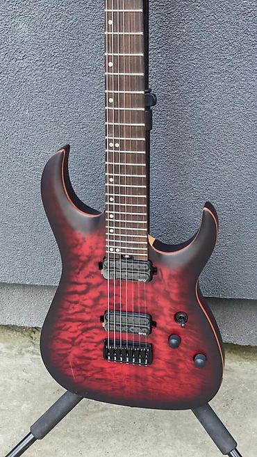 Gitare: HARLEY BENTON AMAROK-7 BKRD QUILTED BURST ELEKTRIČNA GITARA | — 3