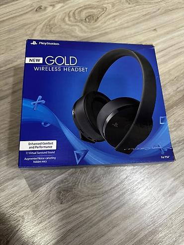 PlayStation Gold Wireless Headset - Rəsmi PlayStation simsiz qulaqlıq lalafo.az -da PlayStation Gold Wireless Headset - Rəsmi PlayStation simsiz qulaqlıq