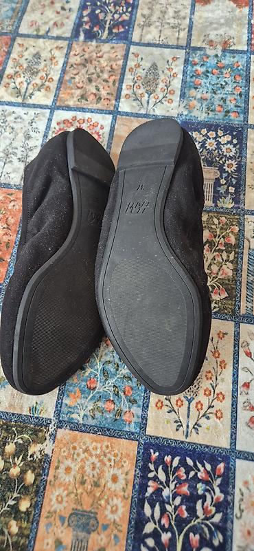 baletka: Yeni H&M qadın ballerina ayaqqabısı - Rəng: qara - Ölçü: 37 — 2