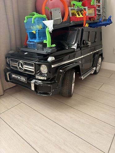 Детский электромобиль Mercedes-Benz G-Class (AMG-стиль), черный at lalafo.kg Детский электромобиль Mercedes-Benz G-Class (AMG-стиль), черный