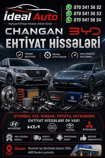 priora ehtiyat hisseleri: İdeal Auto – CHANGAN və BYD üçün ehtiyat hissələri - Yüksək keyfiyyət — 1