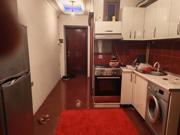 Uzunmüddətli kirayə mənzillər: 1 otaqlı mənzil – tam mebel və texnika ilə - Geniş işıqlı zal: L — 7