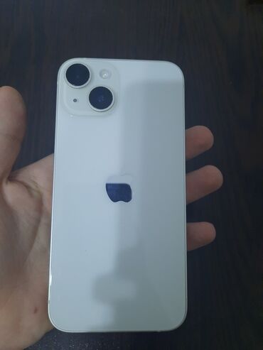 ayfon 13 ikinci el: IPhone 14, 128 GB, Ağ, Simsiz şarj, Sənədlərlə, Face ID