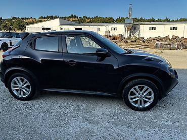 avto satış saytları: Nissan Juke, qara rəng, kompakt krossover. Xüsusiyyətlər: - Kuzov: 5 — 4