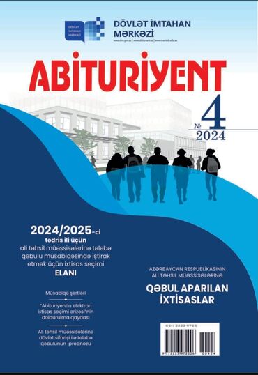 birlik team pdf: Abituriyent jurnalı 2025 (4-cü nəşr) Ən yeni!!! Daxildir: Müsabiqə