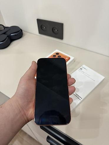 iphone pro max: IPhone 17 Pro Max, Б/у, 1 ТБ, Оранжевый, Коробка, 100 % — 3