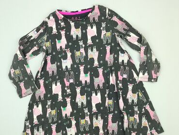 fajna sukienka: Dress, F&F, 5-6 years, 110-116 cm, condition - Good