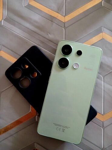 Audio: Redmi 13, 256 GB, rəng - Yaşıl, Barmaq izi