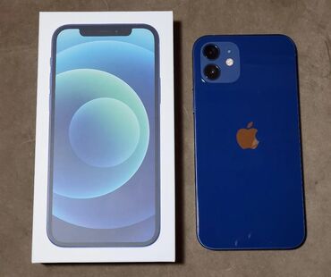 Apple iPhone: IPhone 12, 64 ГБ, Blue Titanium