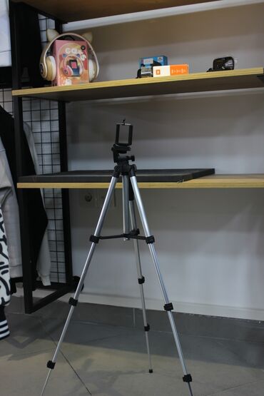 Foto və video aksesuarları: Tripod zk 3888 1 metre qeder uzanir hem telefon tutacagi hem camera