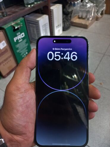 2 ci əl iphone 12: IPhone 14 Pro Max, 128 GB, Deep Purple, Zəmanət, Simsiz şarj, Face ID