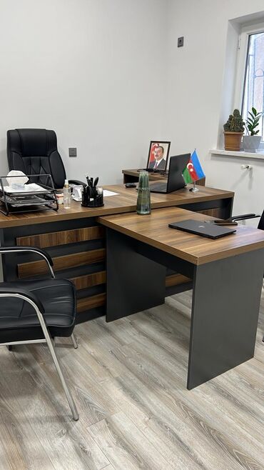 Ofis masaları: ✅Stokda: 6 ədəd var ✅Yenidir! qiymət real öz qiymətidir!