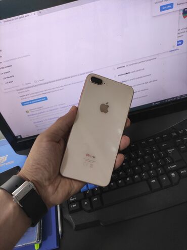 iphone 9 telefon: IPhone 8 Plus, 64 GB, Ağ