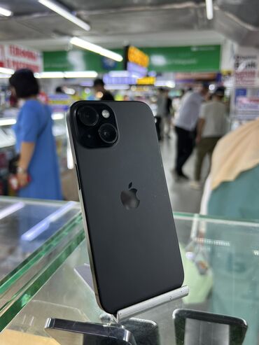 apple 10: IPhone 15, Б/у, 128 ГБ, Зарядное устройство, Коробка, Чехол, В рассрочку, 86 %