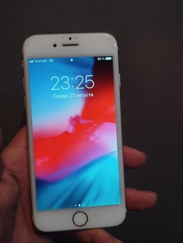 iphone 12 irşad: IPhone 6, 32 GB, Ağ, Barmaq izi