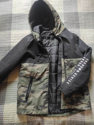 куртка на мальчика 12 лет: Весенне-осенняя непромокаемая куртка для мальчика от Terranoava, б/у в